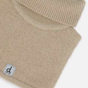 Baby Knit Turtle Neckwarmer Light Taupe - Image 3