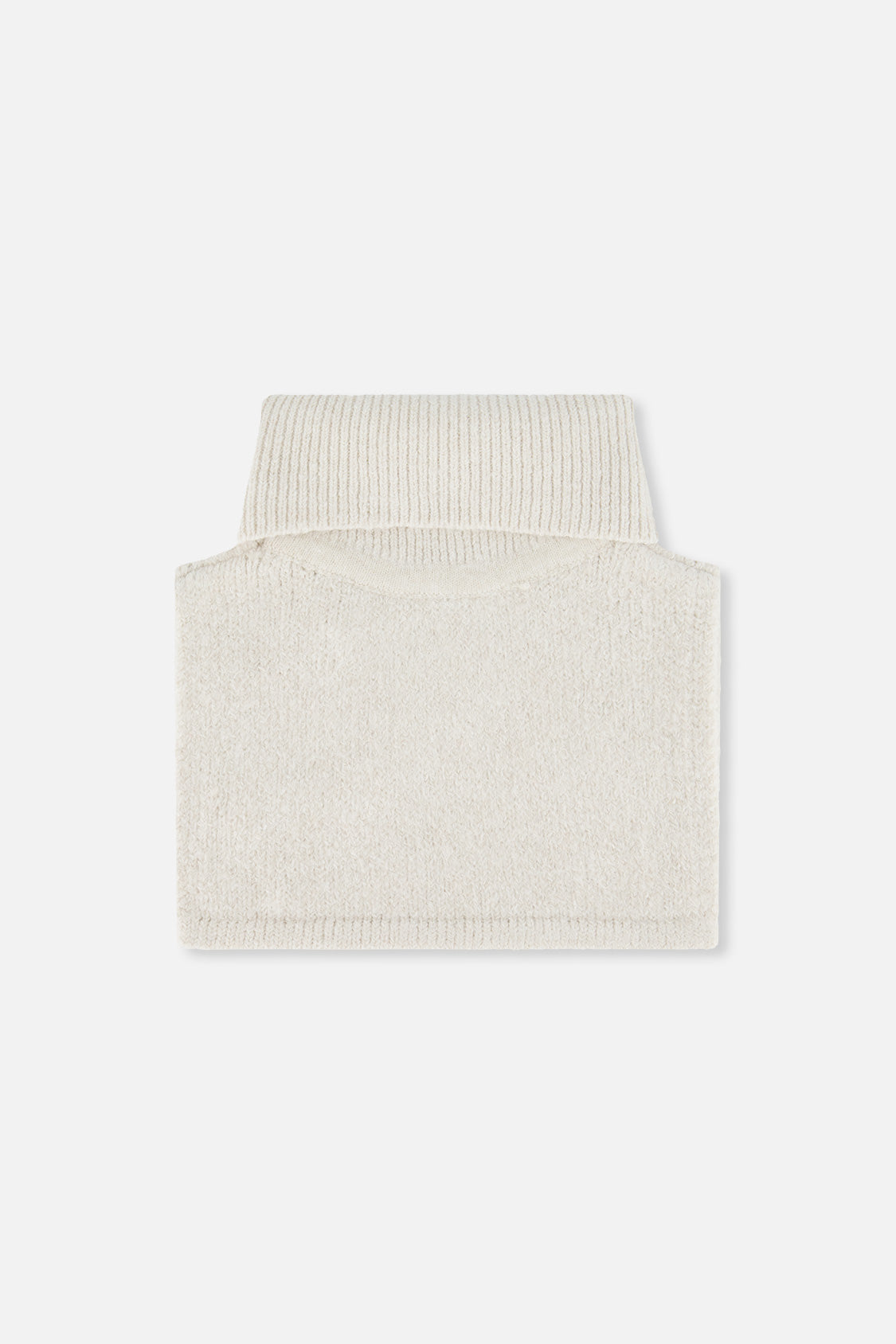Baby Knit Turtle Neckwarmer Off-White - Image 2