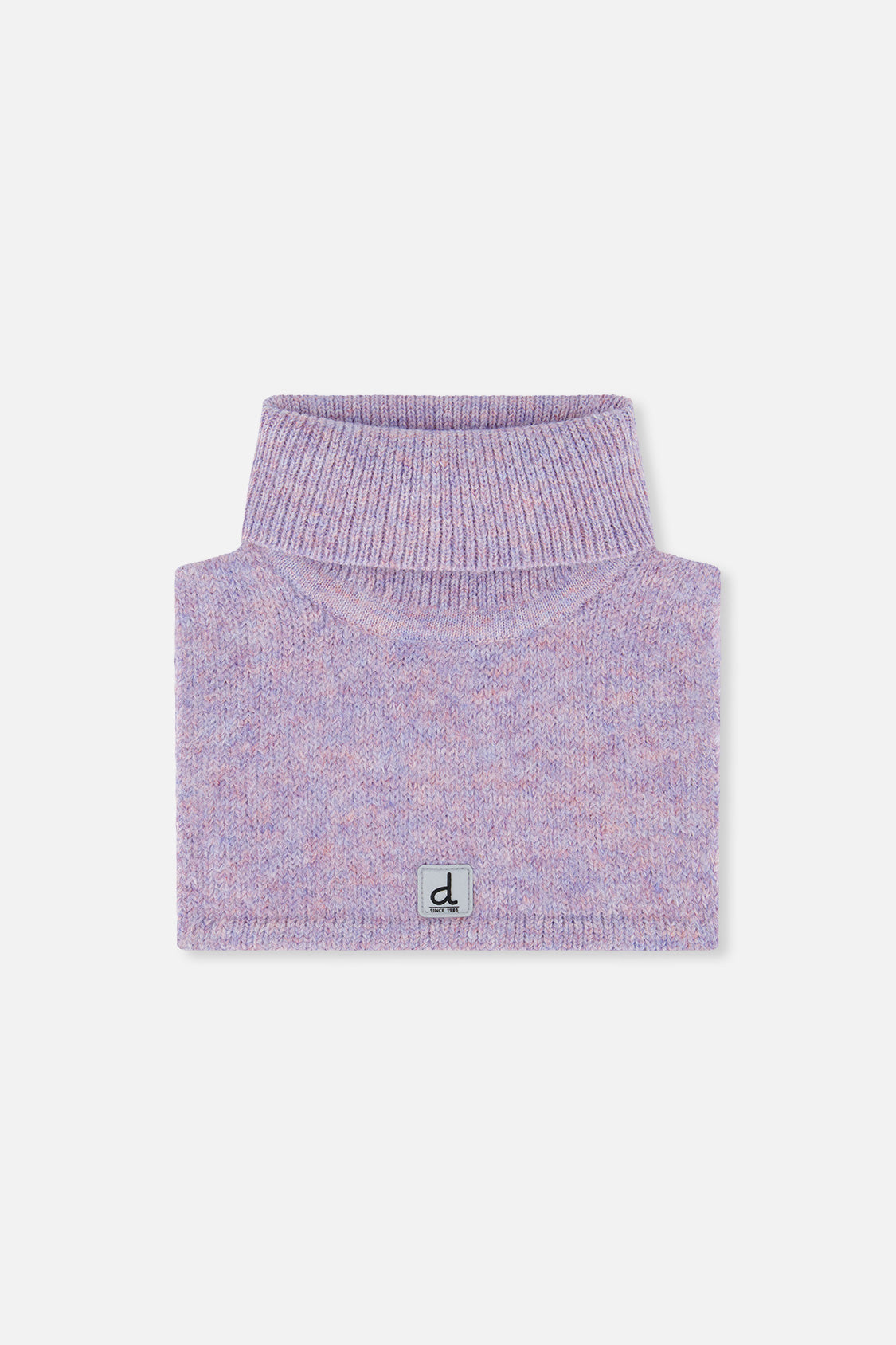 Baby Knit Turtle Neckwarmer Lavender - Image 4