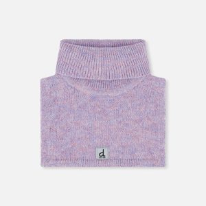 Baby Knit Turtle Neckwarmer Lavender