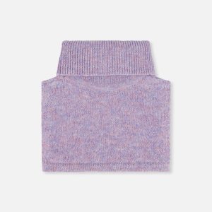 Knit Turtle Neckwarmer Lavender - Image 3