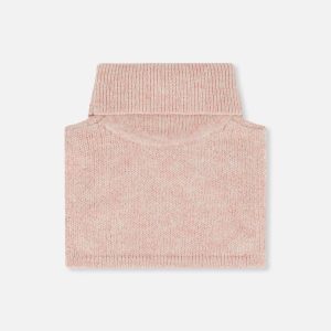 Knit Turtle Neckwarmer Pale Dusty Pink - Image 3