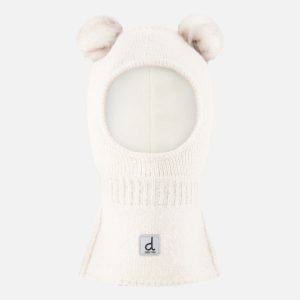 Baby Knit Bear Balaclava Off-White - Image 4
