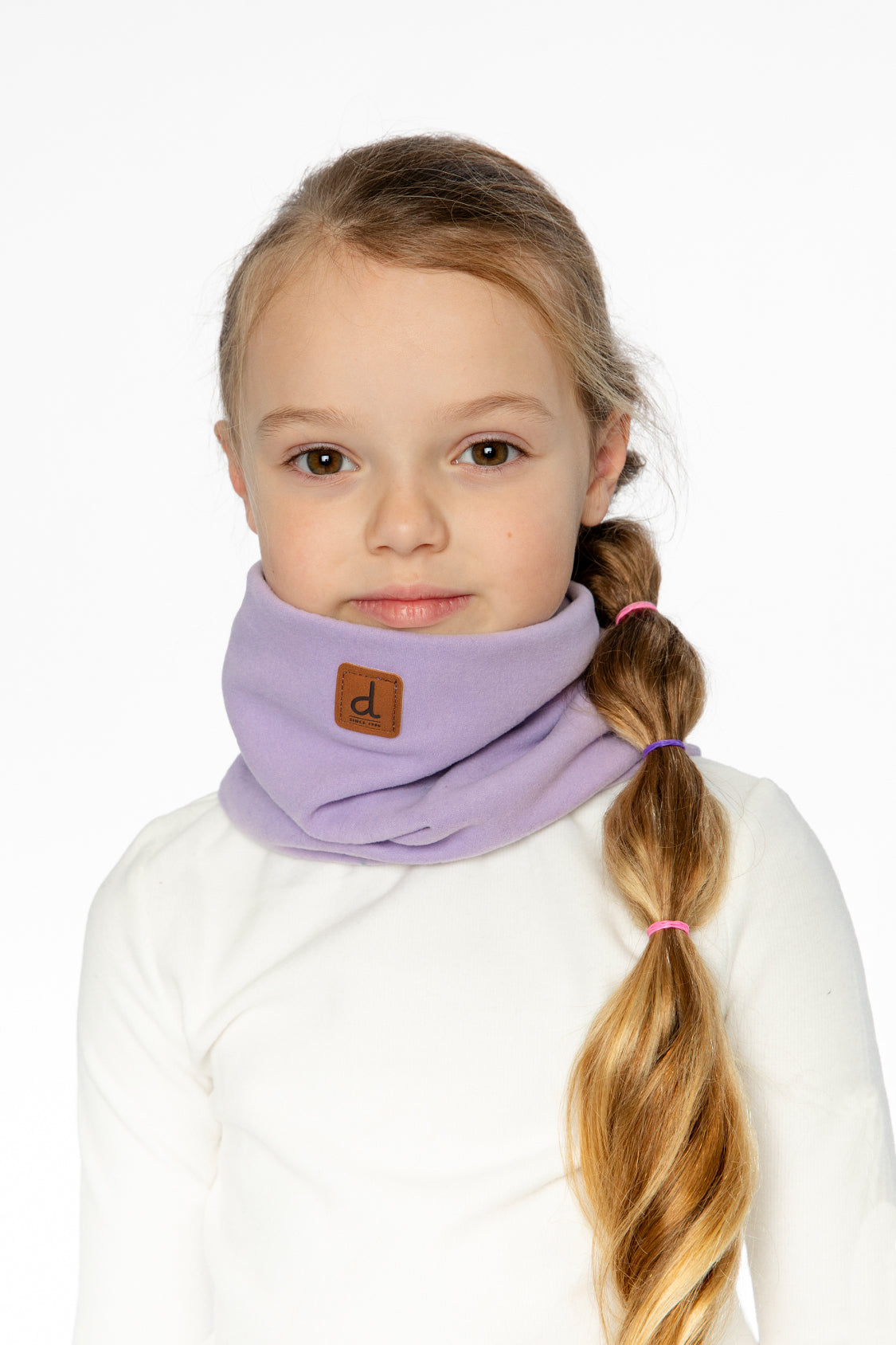 Polar Fleece Neckwarmer Violet - Image 2