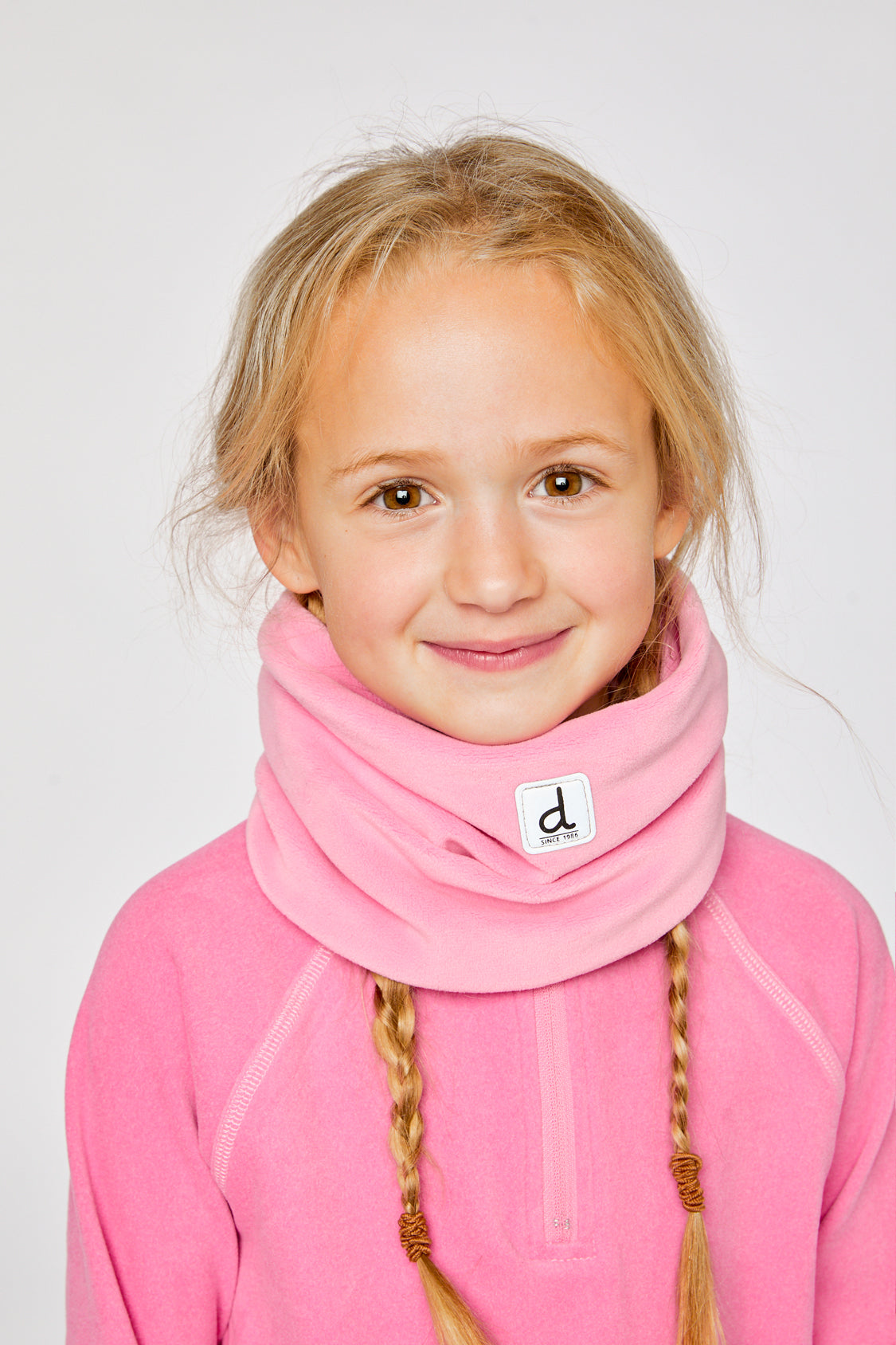 Polar Fleece Neckwarmer Pink - Image 2