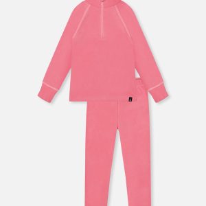 Two Piece Thermal Underwear Pink - Image 8