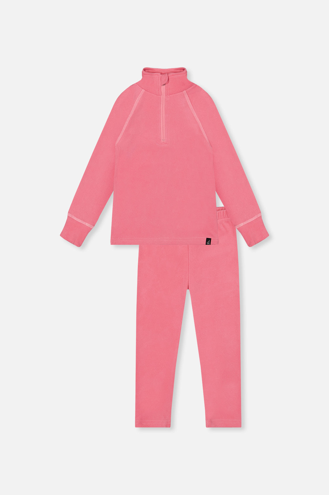 Two Piece Thermal Underwear Pink - Image 11
