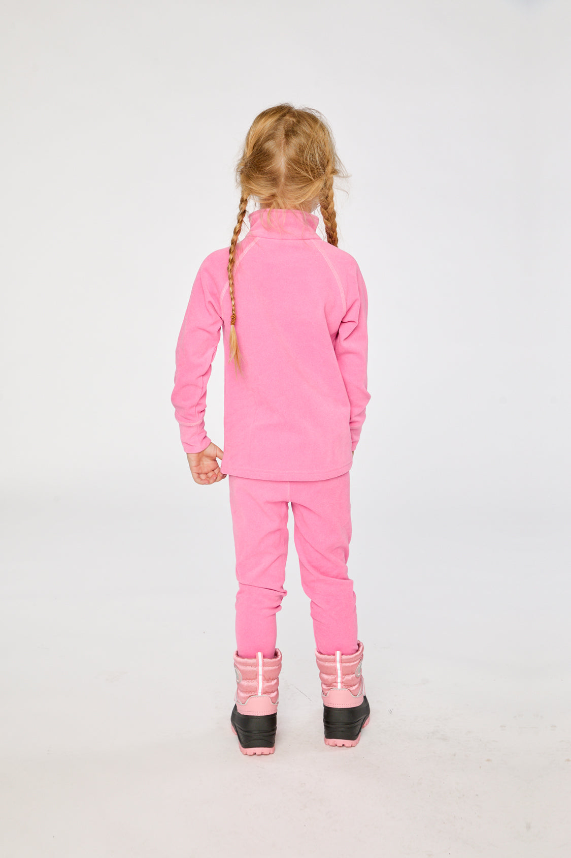Two Piece Thermal Underwear Pink - Image 4