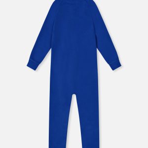 Alternative view of Baby One Piece Thermal Underwear Royal Blue