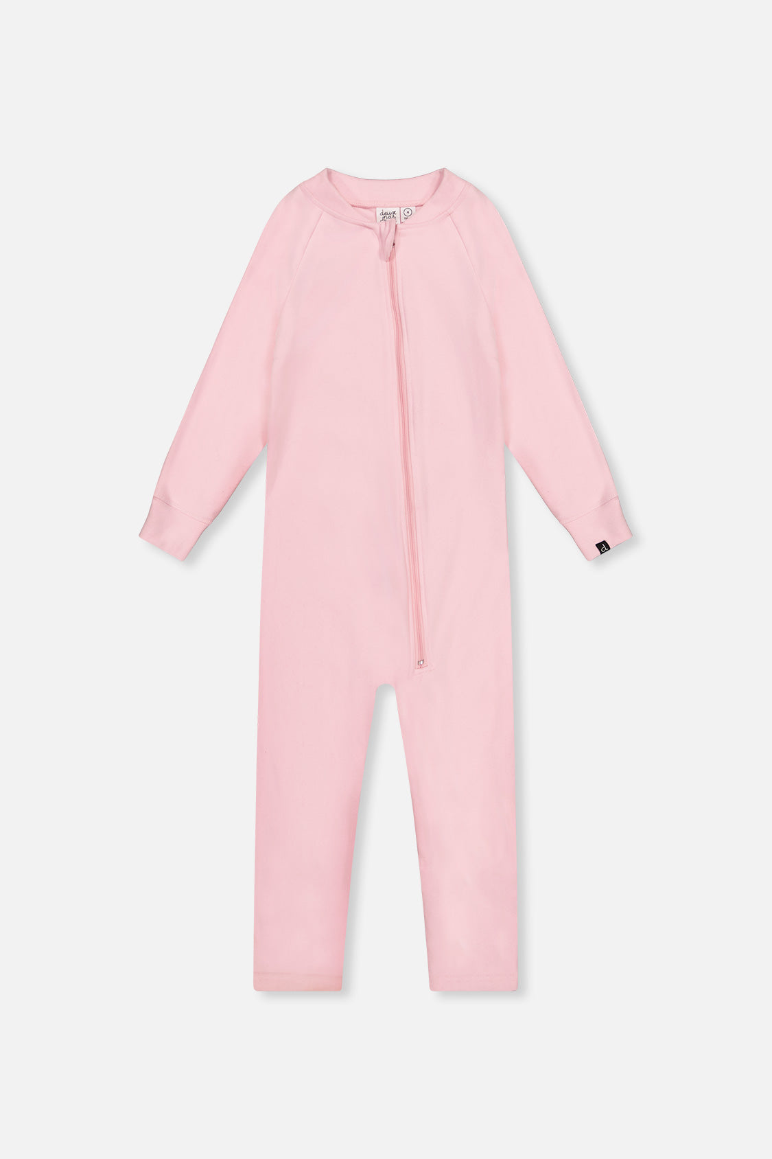 Baby One Piece Thermal Underwear Pale Pink - Image 6