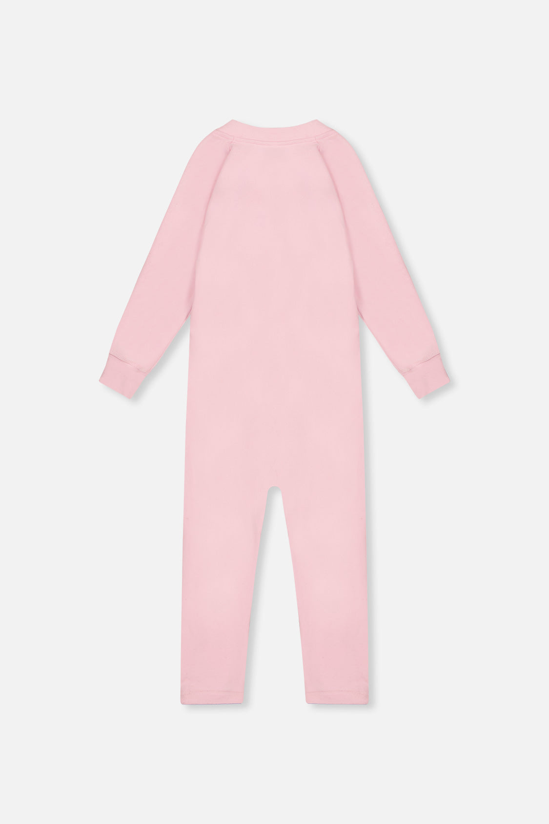 Baby One Piece Thermal Underwear Pale Pink - Image 2
