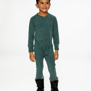 One Piece Thermal Underwear Sage Green - Image 2