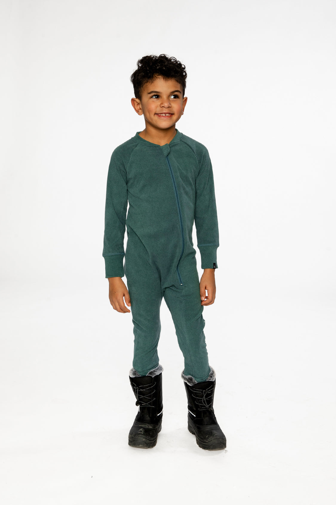 One Piece Thermal Underwear Sage Green - Image 2