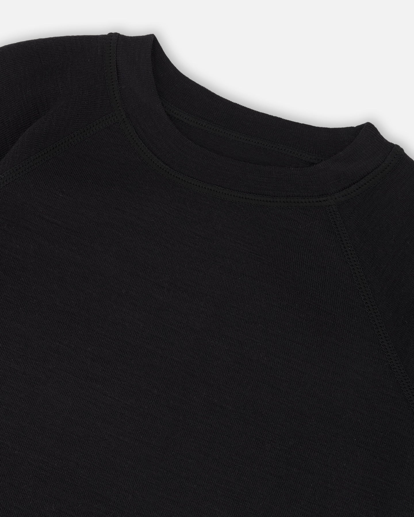 Two Piece Thermal Underwear Merino Blend Black - Image 3