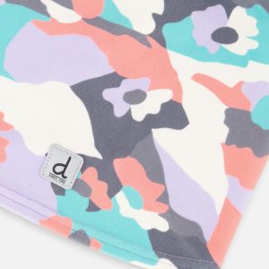 Brushed Jersey Balaclava Coral Camouflage Print - Image 4