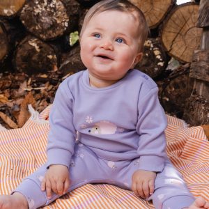 Alternative view of Organic Cotton Pants And Top Set Violet