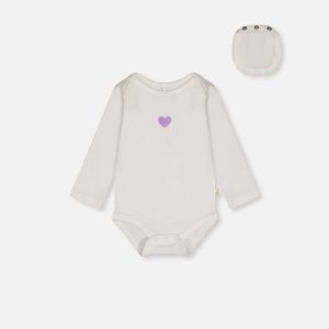 Organic Cotton Onesie Off-White - Image 9