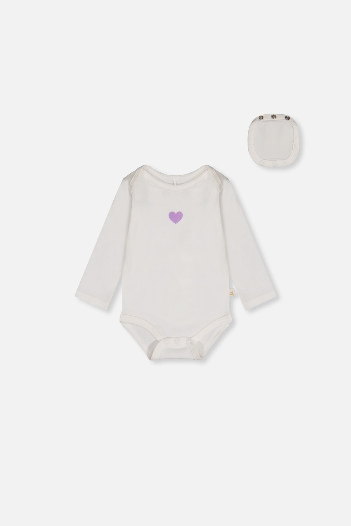 Organic Cotton Onesie Off-White