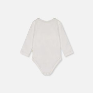 Organic Cotton Onesie Off-White - Image 3