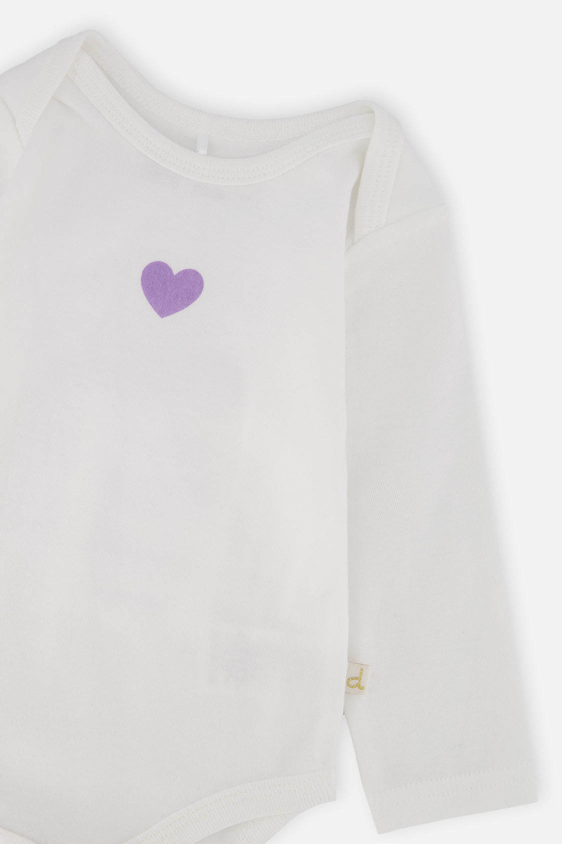 Organic Cotton Onesie Off-White - Image 4
