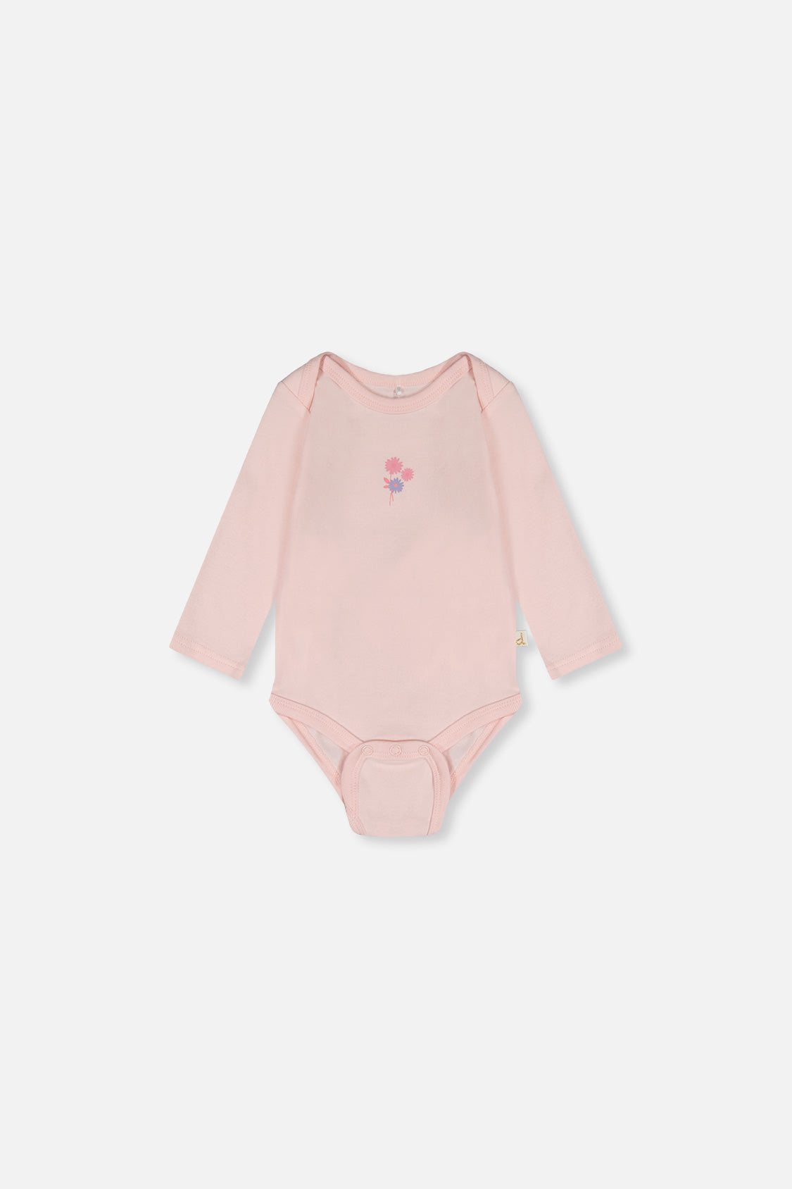 Organic Cotton Onesie Very Pale Pink - Image 3