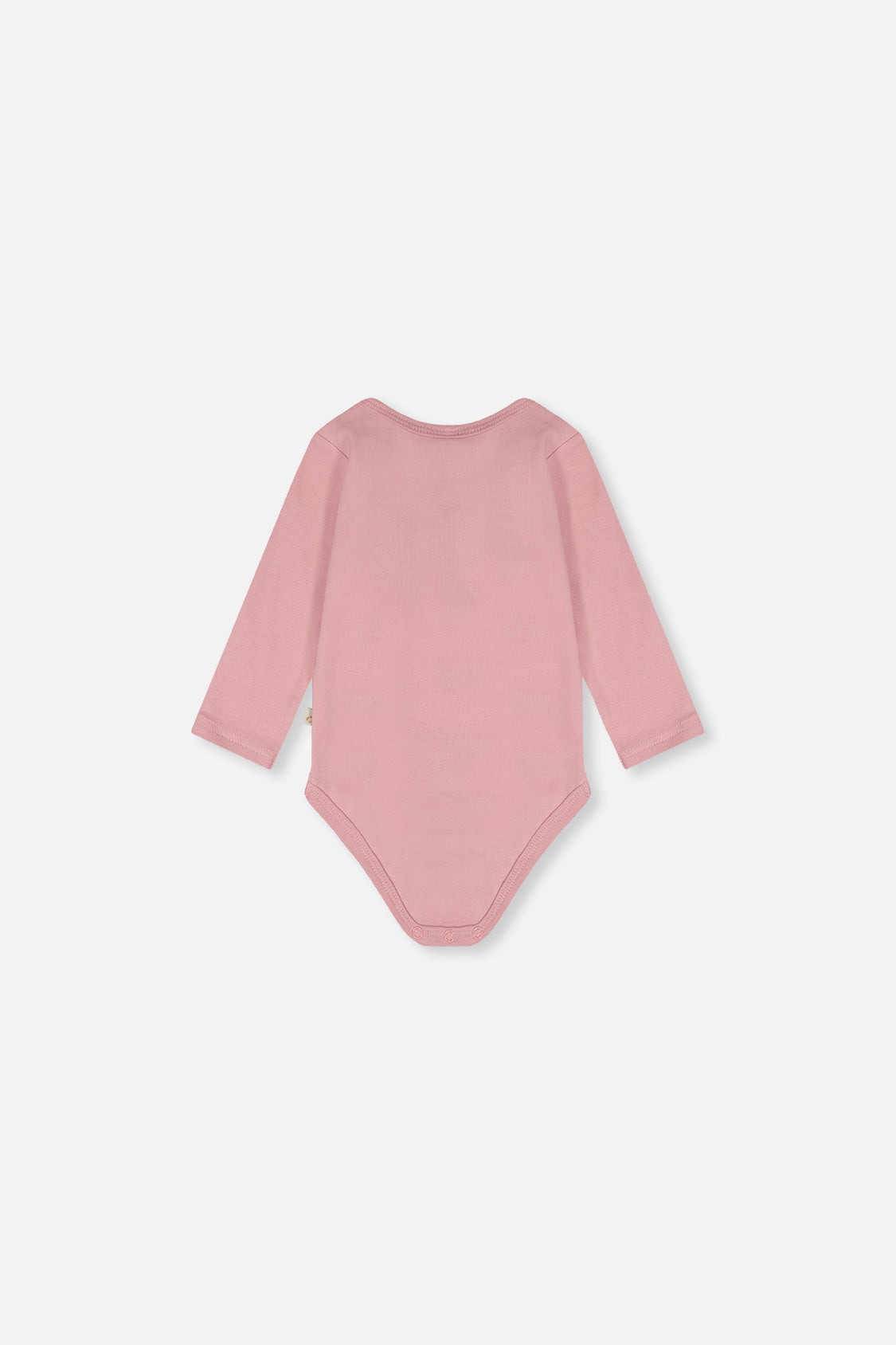 Organic Cotton Onesie Dusty Pink - Image 3