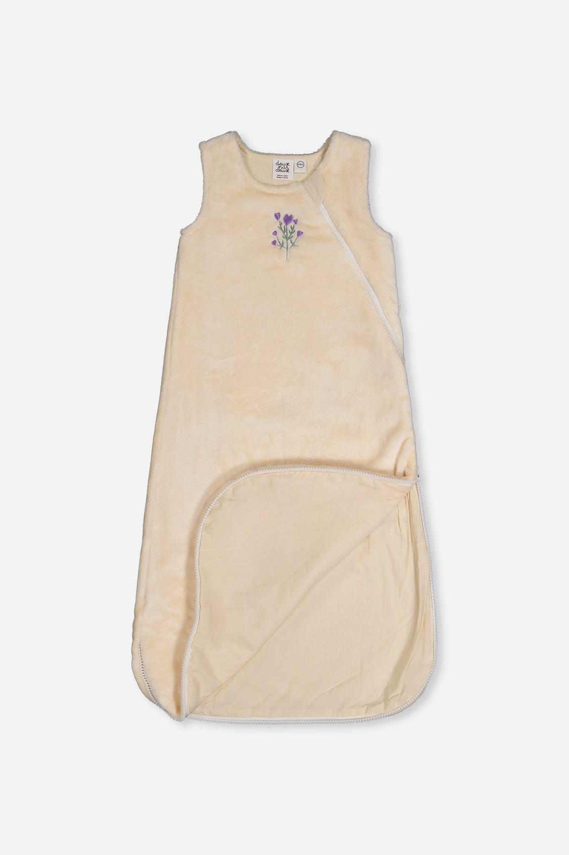 Plush Sleep Sack Off-White - Image 3