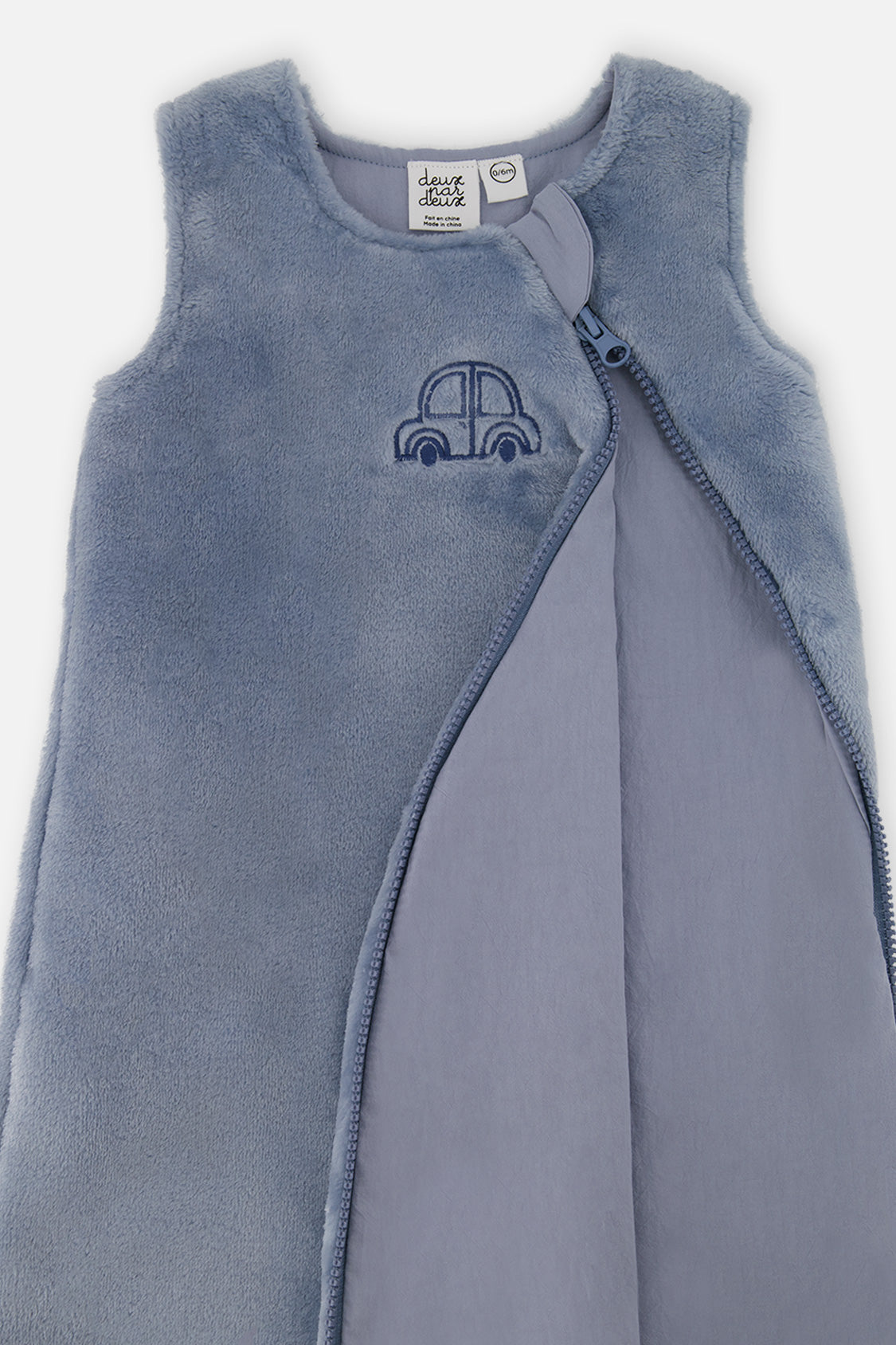 Plush Sleep Sack Sky Blue - Image 4