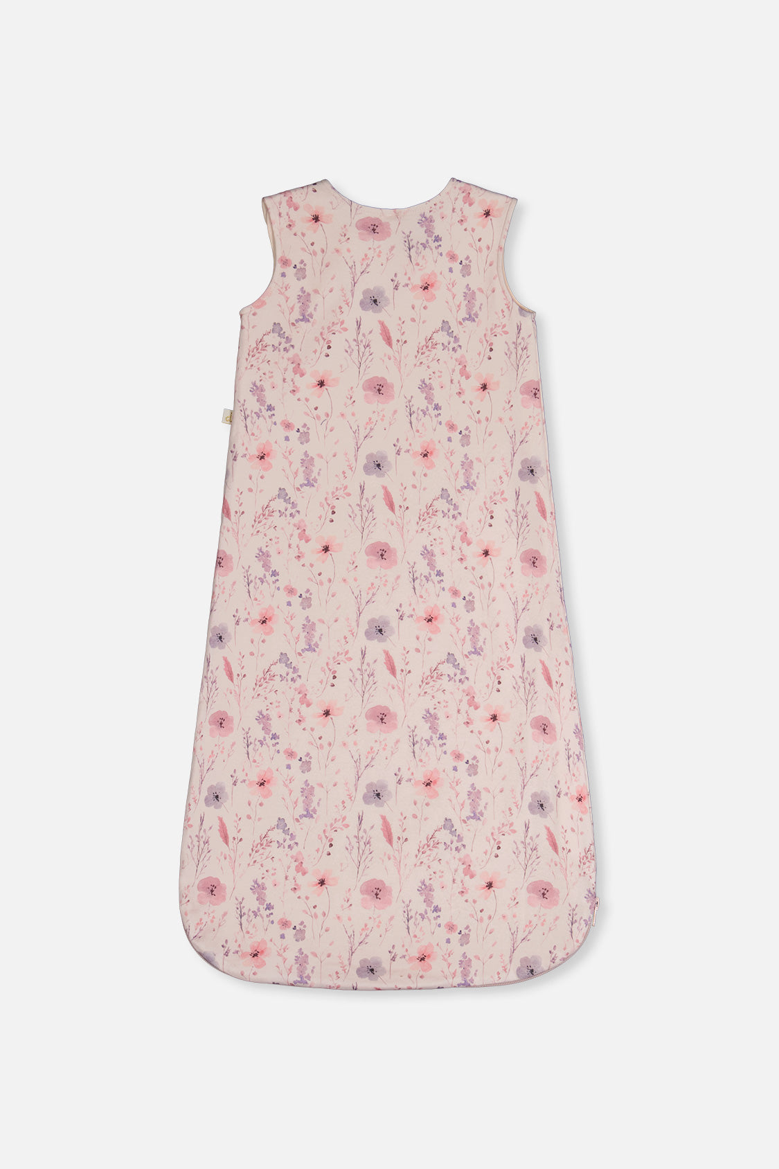 Organic Cotton Sleep Sack Pink Printed Flowers - Image 2