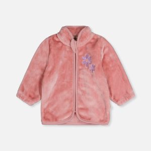 Plush Jacket Dusty Pink