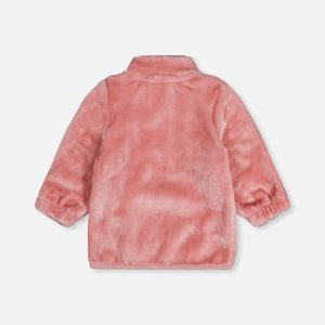 Plush Jacket Dusty Pink - Image 3