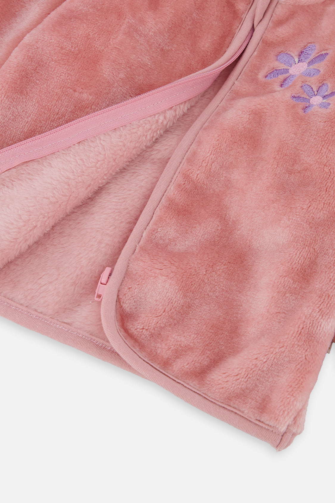 Plush Jacket Dusty Pink - Image 5