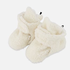 Baby Sherpa Slippers Off-White