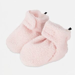 Baby Sherpa Slippers Light Pink