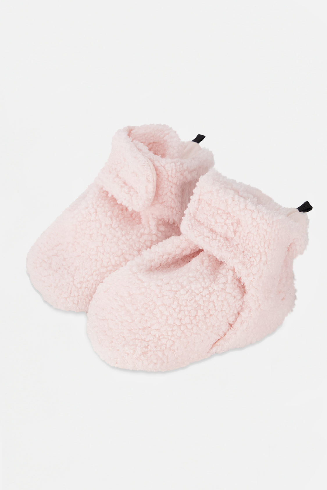 Baby Sherpa Slippers Light Pink