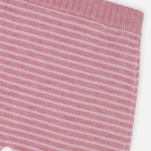 Knitted Top And Pants Set Dusty Pink - Image 5