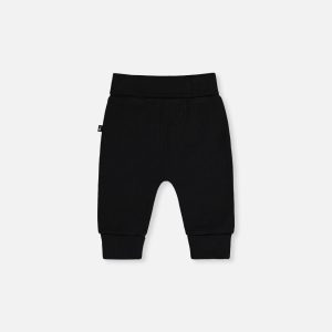 Organic Cotton Evolutive Pants Black And Brown - Image 3