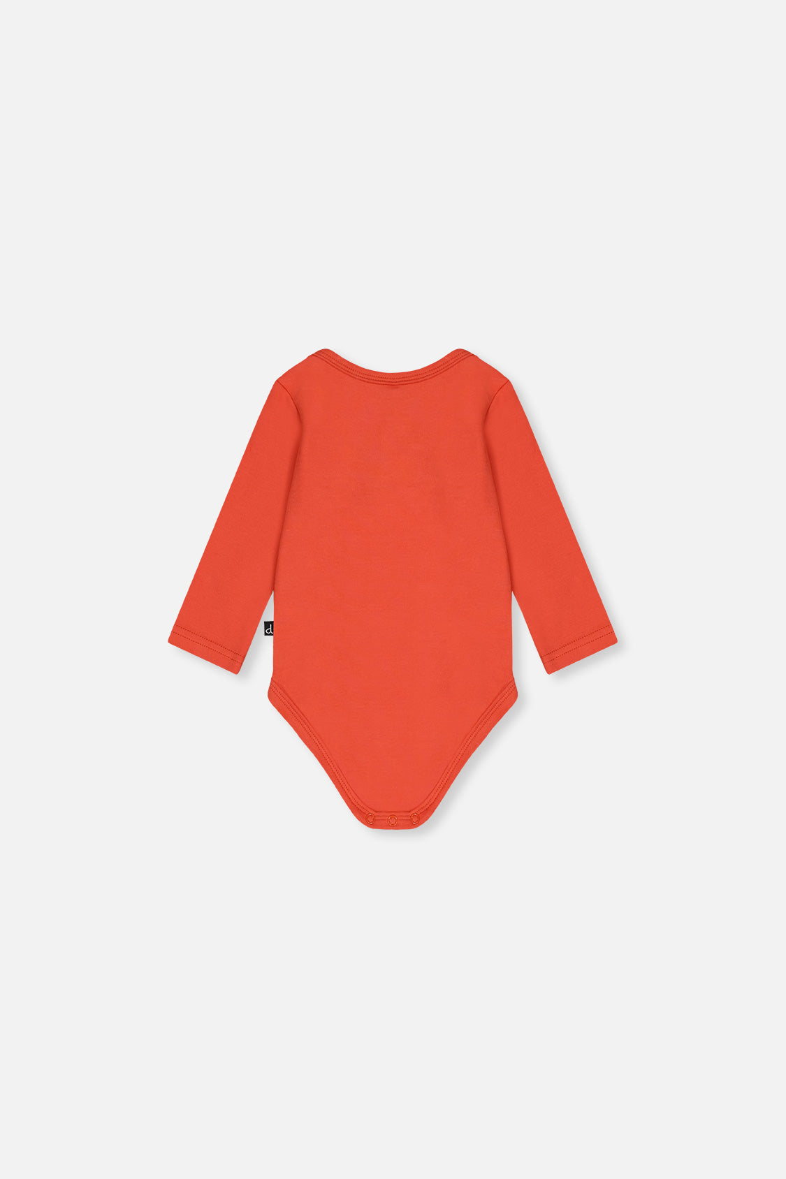 Organic Cotton Onesie Coral - Image 4