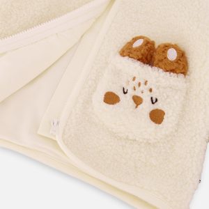 Sherpa Jacket Off-White - Image 5