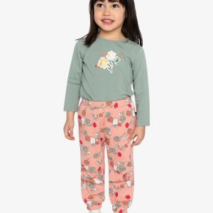 Alternative view of Organic Cotton Long Sleeve T-Shirt Sage Green