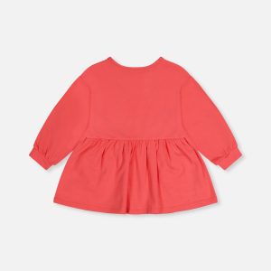 Organic Cotton Tunic Coral Pink - Image 3