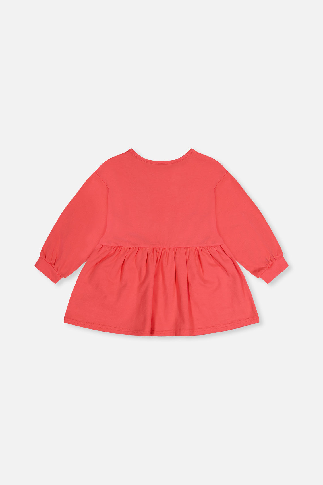 Organic Cotton Tunic Coral Pink - Image 3