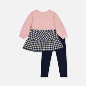 Alternative view of Baby Tunic And Leggings Set Pale Dusty Pink