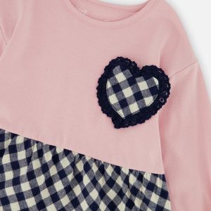 Baby Tunic And Leggings Set Pale Dusty Pink - Image 3