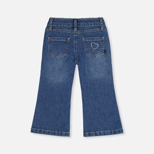 Boot Leg Jeans Navy Blue Denim - Image 4