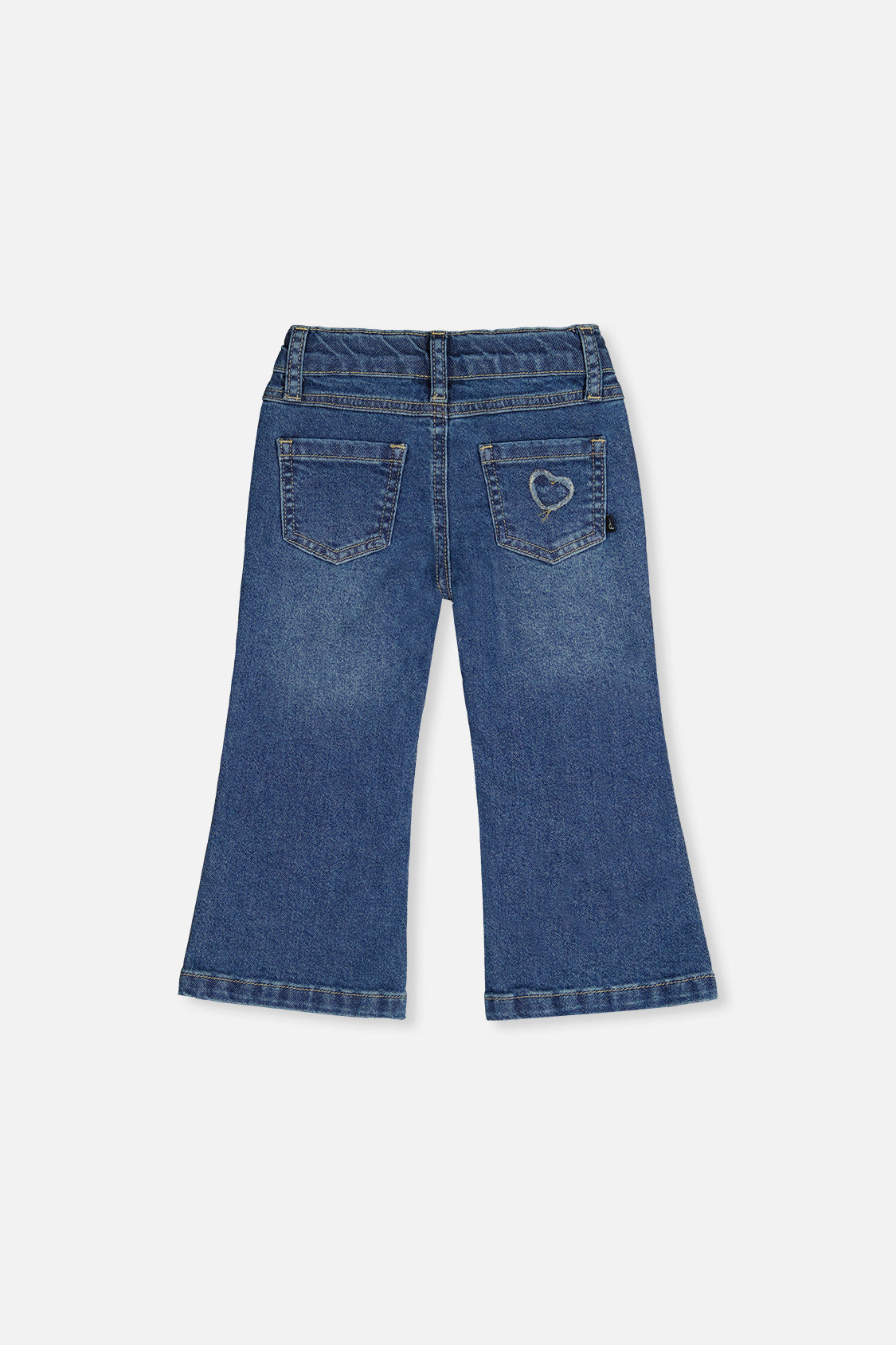 Boot Leg Jeans Navy Blue Denim - Image 4