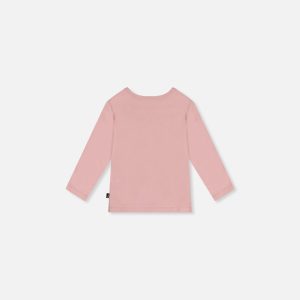 Alternative view of Baby Organic Cotton T-Shirt Pale Dusty Pink