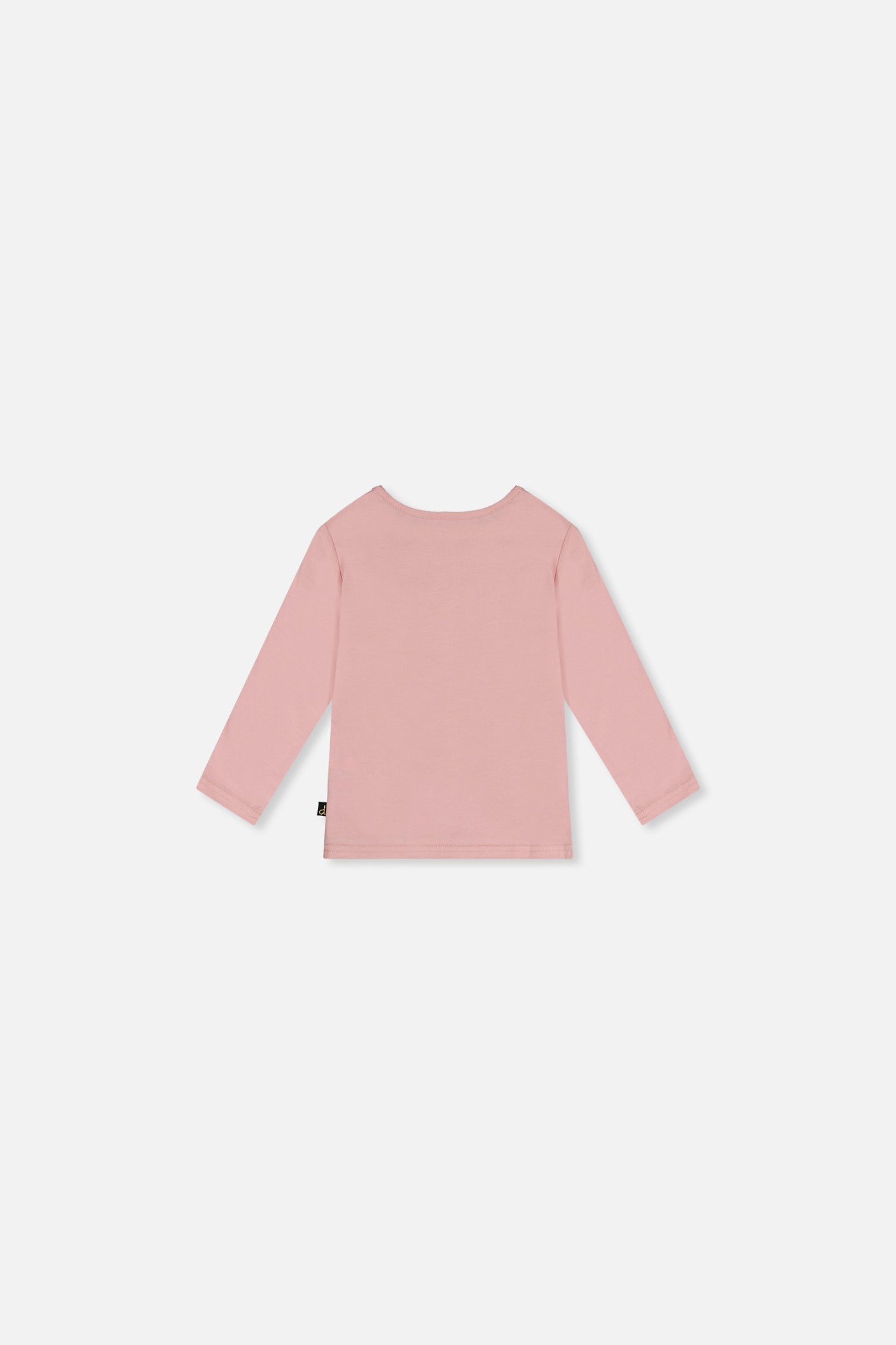 Baby Organic Cotton T-Shirt Pale Dusty Pink - Image 2