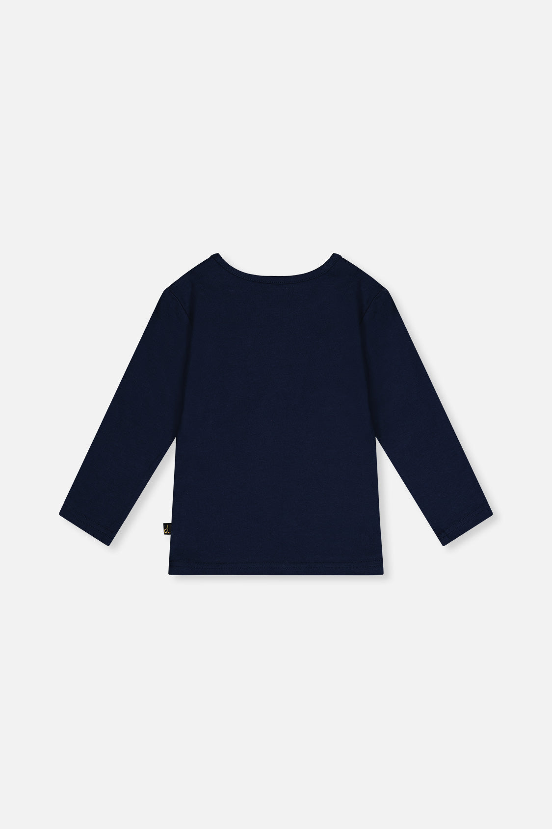 Organic Cotton T-Shirt Royal Blue And Pink - Image 4