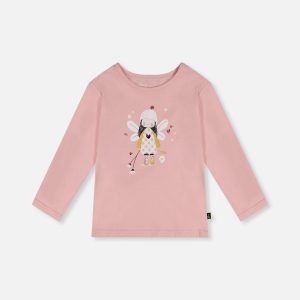 Organic Cotton T-Shirt Pale Dusty Pink